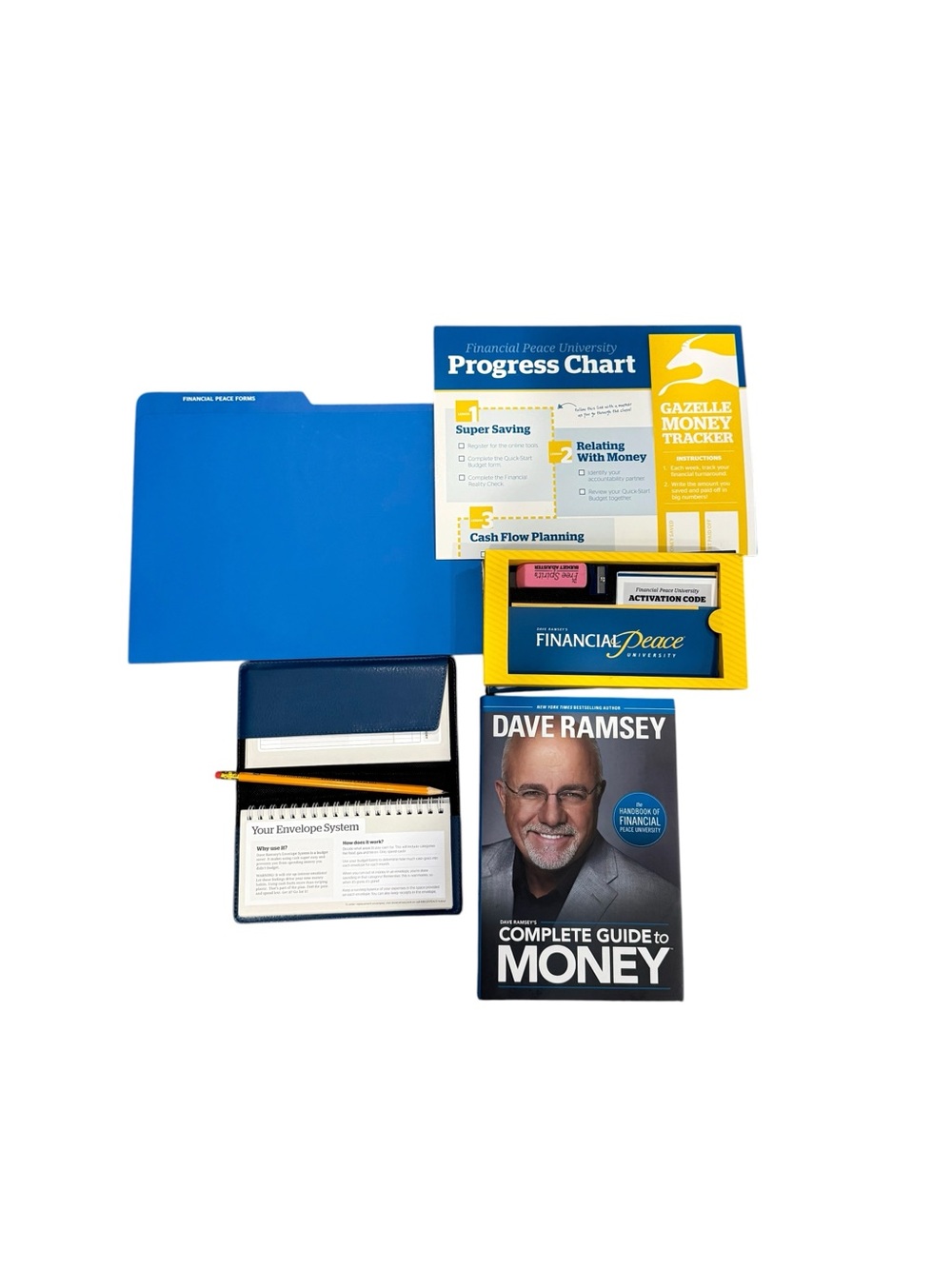 Dave Ramsey’s Financial Peace University Membership Kit.
